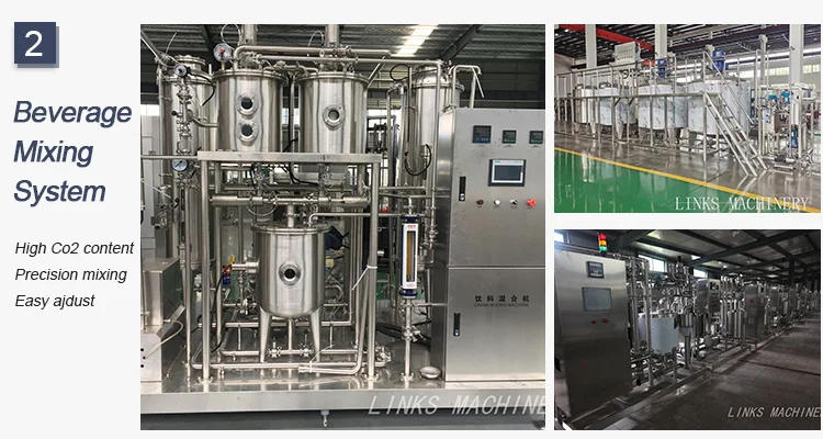 Fully Auto Aluminium Can CSD Filling Line Cola Carbonated Water Beverage Canning Machine manufacture