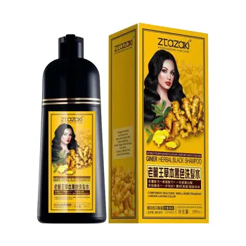 Ready To Ship 100% organic shampoo easy color hair dye professional for black ginger shampoo hair dye for men and women