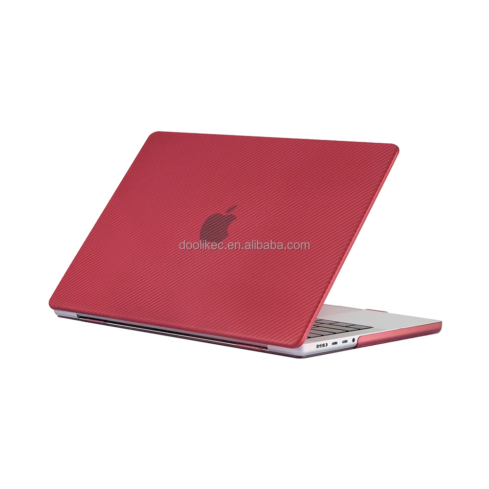 Slim Carbon Fiber Plastic Hard Shell For Macbook Pro 13.3 Air 13 15 16 inch Computer Case Accessories