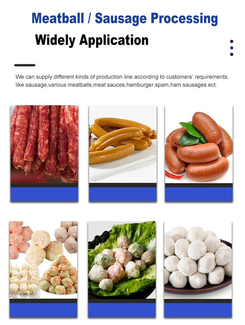 product meat product making machines electric sausage stuffer smoker sausage production line making machine-2