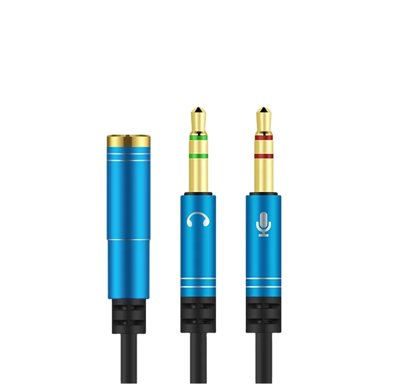 3.5mm Audio Converter Plug Mic Y 
