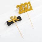 Anniversary New Design Hexagon Acrylic Birthday Alphabet Cake Topper Anniversary Acrylic Cake Topper
