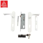 Key Door Door PVC Key Door Lock With Pull Handle Build Materials Door Handles