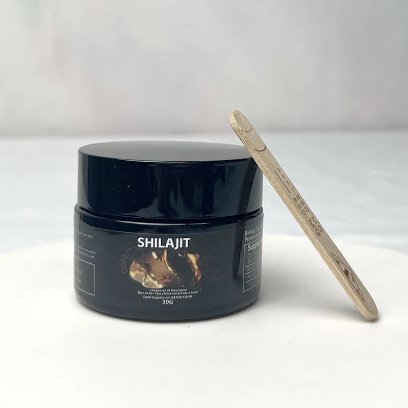 High Purity Shilajit Resin Supplement Support Oem Odm Shilajit Resin Organic Shilajit Resin 30G Pure Himalayan