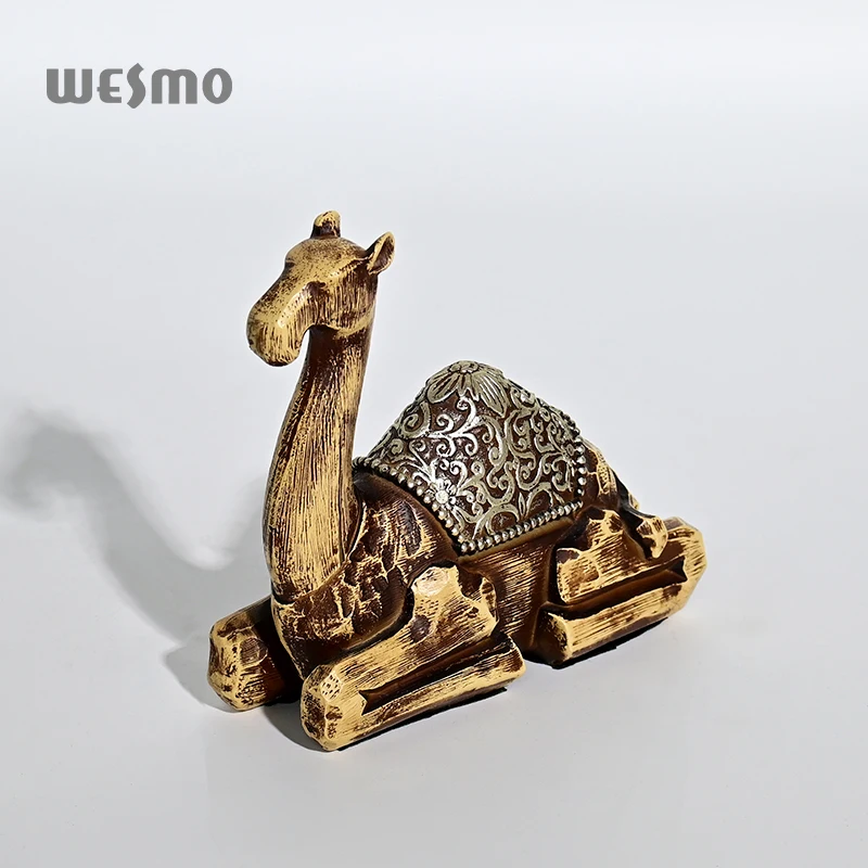 Nordic Retro Animal Statue Abstract Animal Decor Gifts Resin Camel Statue Table Sesktop Decor For Home