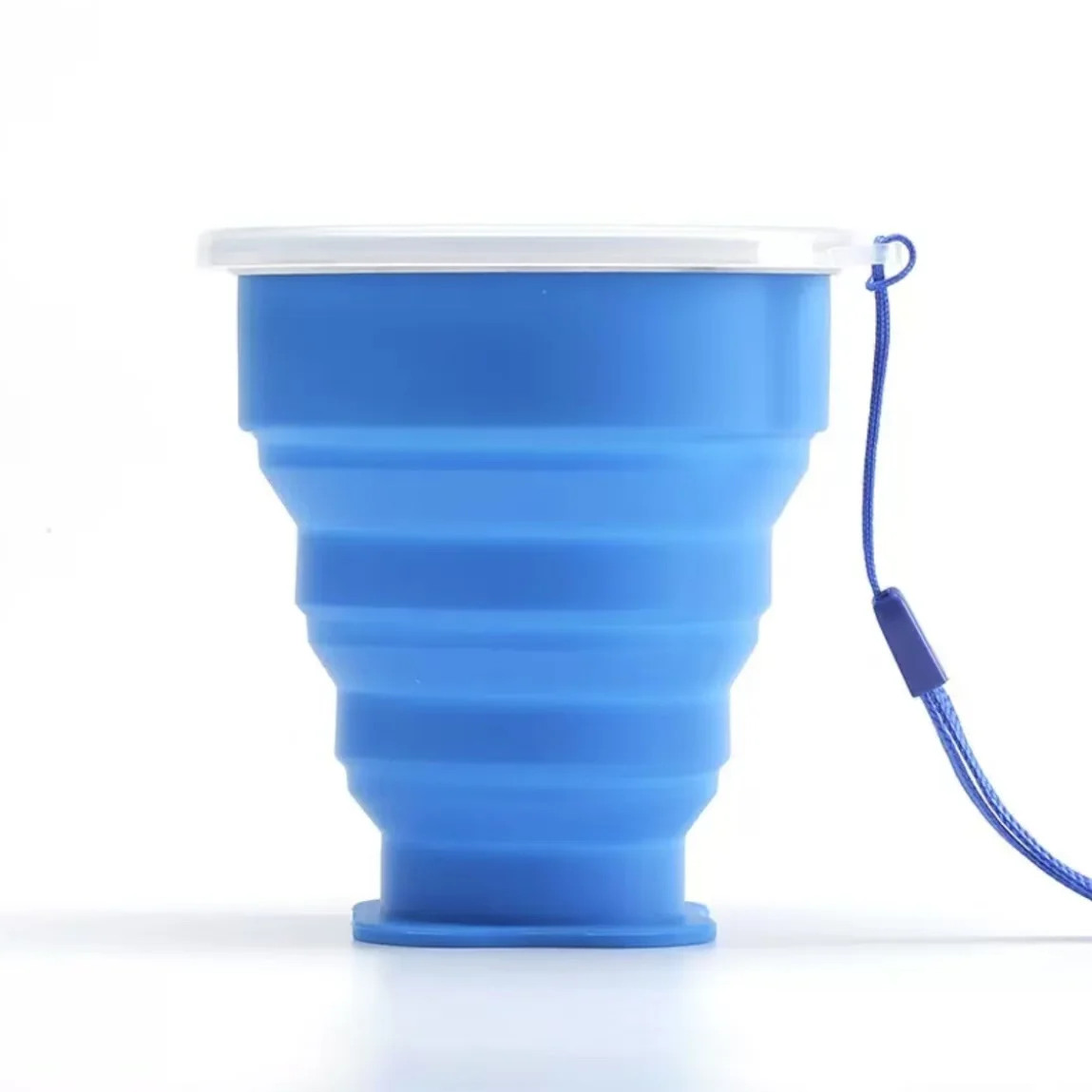 Portable Collapsible Silicone Travel Water Bottle Custom Reusable Foldable Drinking Cup Camping Office Tea Tea Cups Saucers supplier