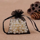 Pouch Wholesale Organza Bag Gift Pouch Mixed Colors 5x7cm 7x9cm 9x12 Cm 10x15 Cnm 13x18 Cm 15x20cm 20x30 Mm