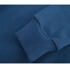 320 Gsm Hoodies 100 % Cotton Hoodie Blue Blank 100% Cotton Digital Printing Custom Logo 320 Gsm Hoodies With Pocket