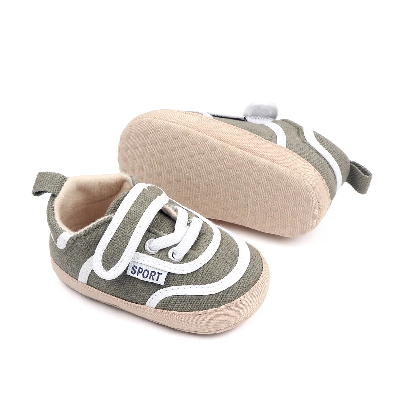 0-1 Year Old Autumn New Baby Walking Shoes Indoor Shoes Solid Color Wrapped Baby Shoes manufacture