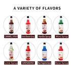 Beverage Flavored Beverage Ingredients For Cocktail Milk Tea Rose Flavored Syrup