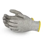 Resistant Gloves Foam PU Coated Cut Resistant 13 Gauge HPPE Gloves With Good Use Feeling