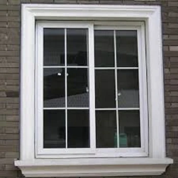 Alufront NFRC Certification Thermal Break Sliding Window Double Glazing Soundproof Aluminum Glass Sliding Windows