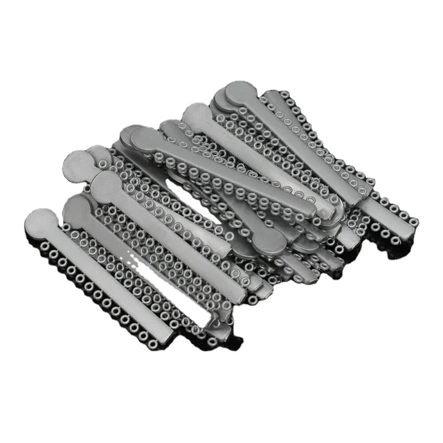 Hot Dental Silver Grey Ortodoncia Ligadura Tie O rings Ortho Ties Sticks keys 1040pcs per pack with 40 colors available