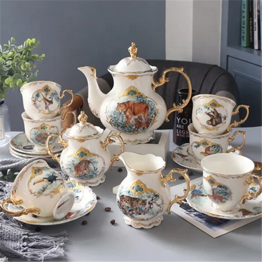 jungle tea set