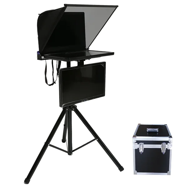 19 Inch Professional Tv Studio Teleprompter For Television Include