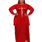Cheap China Cheap Hot Sexy Lady Plus Size Dress Solid Color Plus Size Dress Plus Size Dress