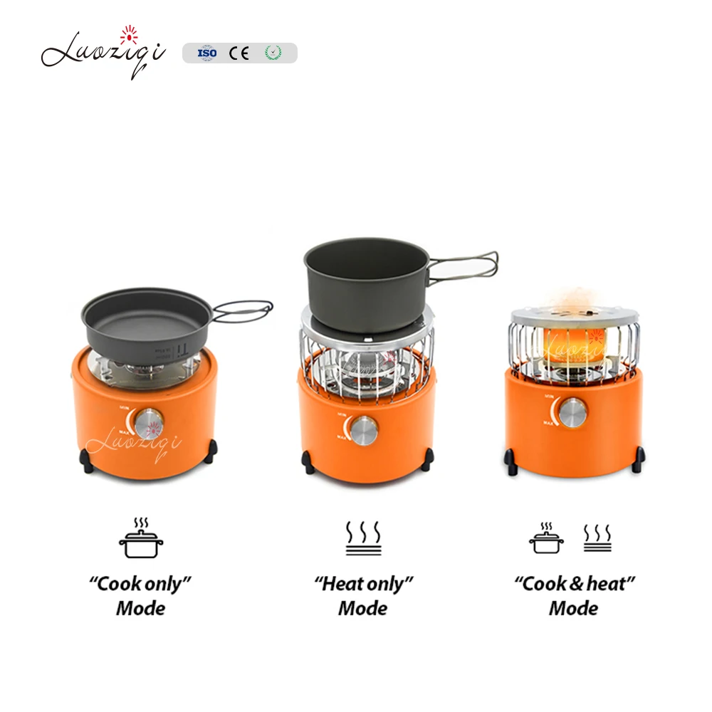 product 2025 factory high quality customizable mini camping gas heater quick heating technology portable outdoor wholesale price gas-13