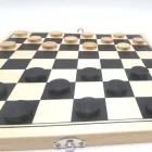 Wooden Chess Checker Board International Draughts Business Fun Games Travel Board Iudo Gaming Checkers