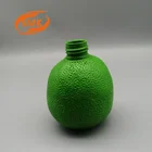 Shaped Round Shaped Plastic Fruit Bottle Packaging 220ml Orange Shaped HDPE Cosmetics Bottle