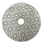 10 10 Pcs Set 4 Inch Wet Backer Pad Granite Concrete Marble Diamond Polishing Pads