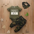 Kids 2 Piece Sets Kids 3 Piece Clothing Set Boys Spring Summer Full Sleeve Children Kids Baby Clothing Sets With Bib