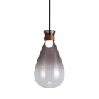 Modern Simple Restaurant Glass Chandelier Nordic Creative Bedroom Bar Bottle Pendant Light