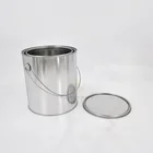 Tin Can Empty Metal Tin Can High Quality Empty 1 Gallon Paint Metal Tin Can Unlined With Metal Handle