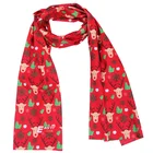 Printed Classic Soft Brushed Scarf Eik Printed Cute Desgin Scarf Long Shawl Winter Scarf
