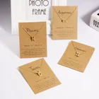 Female Elegant 12 Zodiac Sign Necklace Pendants Charm Gold Chain Choker Astrology Necklaces
