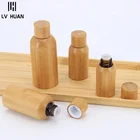 Bottle Dropper Bottles High Quality Cheap Custom Essential Oil Essence Bamboo Wood Cosmetic Lotion Bottle With Logo