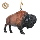 Resin Pendant Charms Resin Buffalo Ornament Resin Crafts
