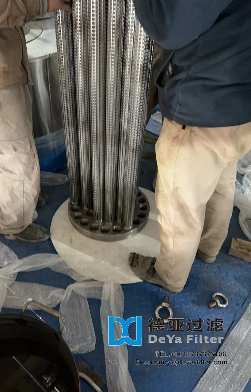 Replacement filter core spare parts for Princo filter textile machine