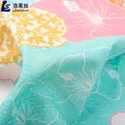 Floral Cotton Prints Fabric Custom Floral Design Digital Printing Sheer Plain Bawal Cotton Voile Fabric Printed For Scarf