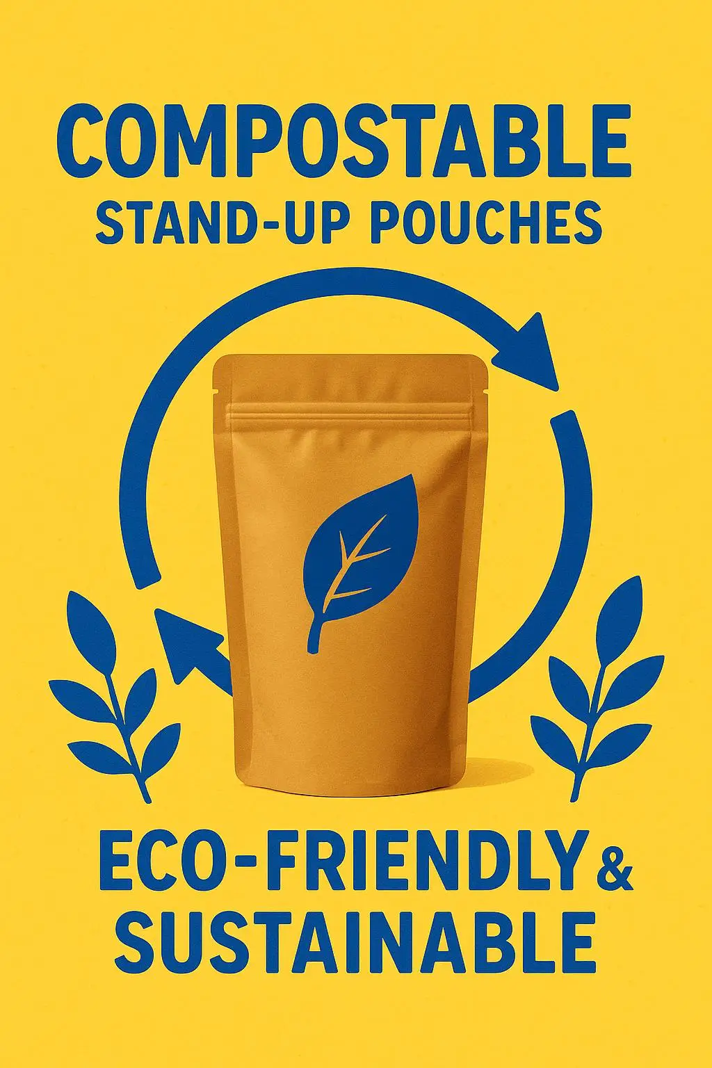 Biodegradable Kraft Paper Packaging Bags Compostable Zipper Stand Pouch for Food for Sushi Plastic Material Gravure Printing - detail 10