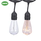 Festival Decorations High Quality Outdoor Waterproof Linkable Festival Patio Party LED String Lights For Decorations