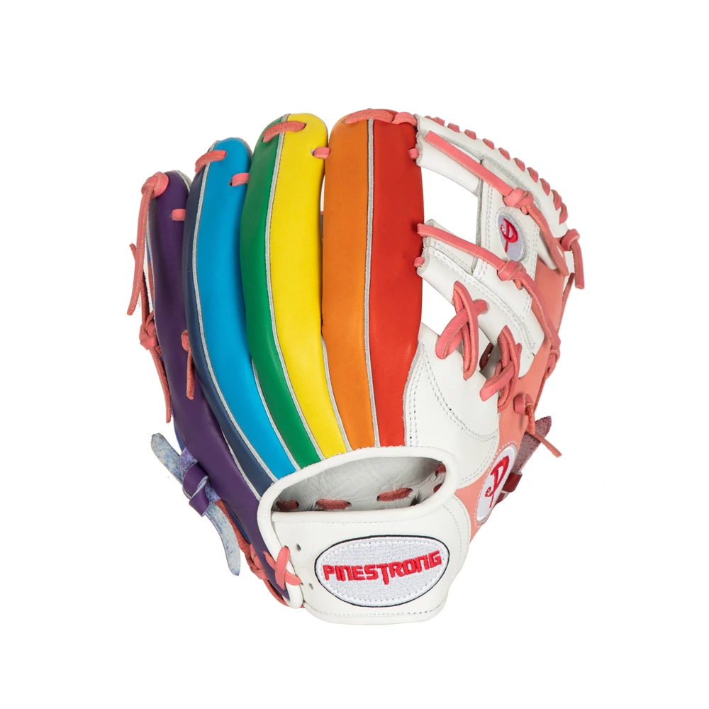 rainbow batting gloves