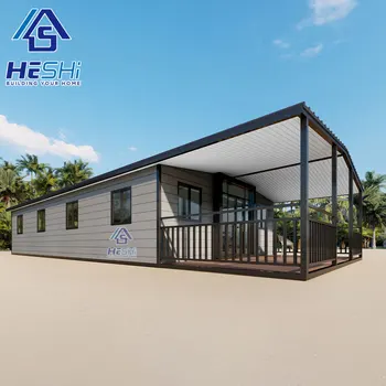 High Quality Luxury Living Villa Prefabricated Expandable Container House With 2 Bedrooms Prefab Portable Mobile Tiny Home