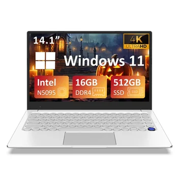 Low price N5095 15.6-inch laptop OEM&ODM Business office 16GB large memory Personal & home laptop