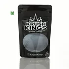 Custom 3.5 Gram Aluminized Foil Smell Proof Plastic Cookie Packaging Weed With Zipper Mylar Bags