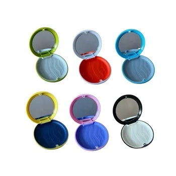 OEM Colorful Plastic Orthodontic Braces Aligner Mouth Guard Case Denture Case Dental Retainer Box Retainer Case