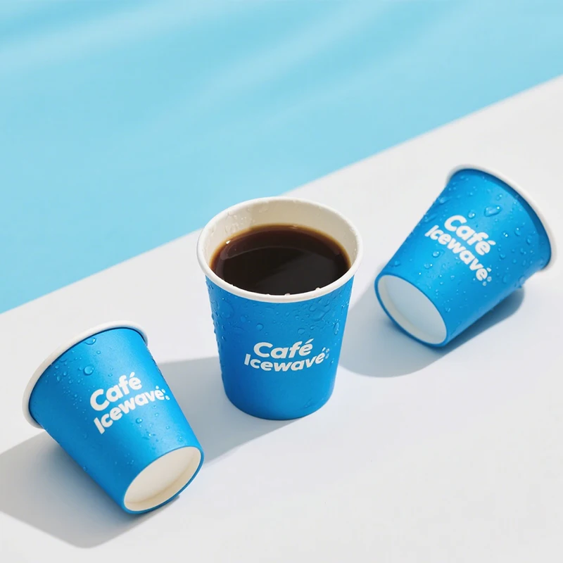 product eco friendly 16oz disposable degradable customized coffee shop takeaway paper coffee cup double wall paper coffee cups with lids-5