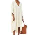 Casual Dresses Fashion Wholesale Plus Size Ladies Cotton Dress Girls Customized Mini Women Bodycon Loose Casual Dress