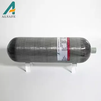 Factory custom Scba 6.8L carbon fiber gas cylinder CE ISO high-pressure 300Bar air tank