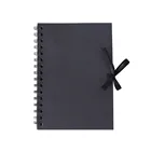 Custom Sample High Quality A5 Spiral Bound Hardcover Sketch Pad Sketchbook With Anti Bleeding Thick Blank Pages