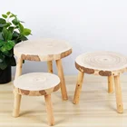 Wooden Planter Plant Holder Wooden Flower Pot Stand Planter Stand Plant Indoor Stand Plant Holder