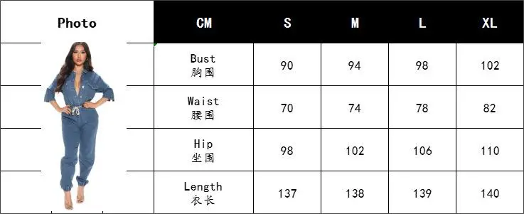Hot Sale Plus Size Loose Jeans Rompers Casual Style One Piece Jumpsuit for Women Autumn Denim Outfits Wholesale Clothing supplier