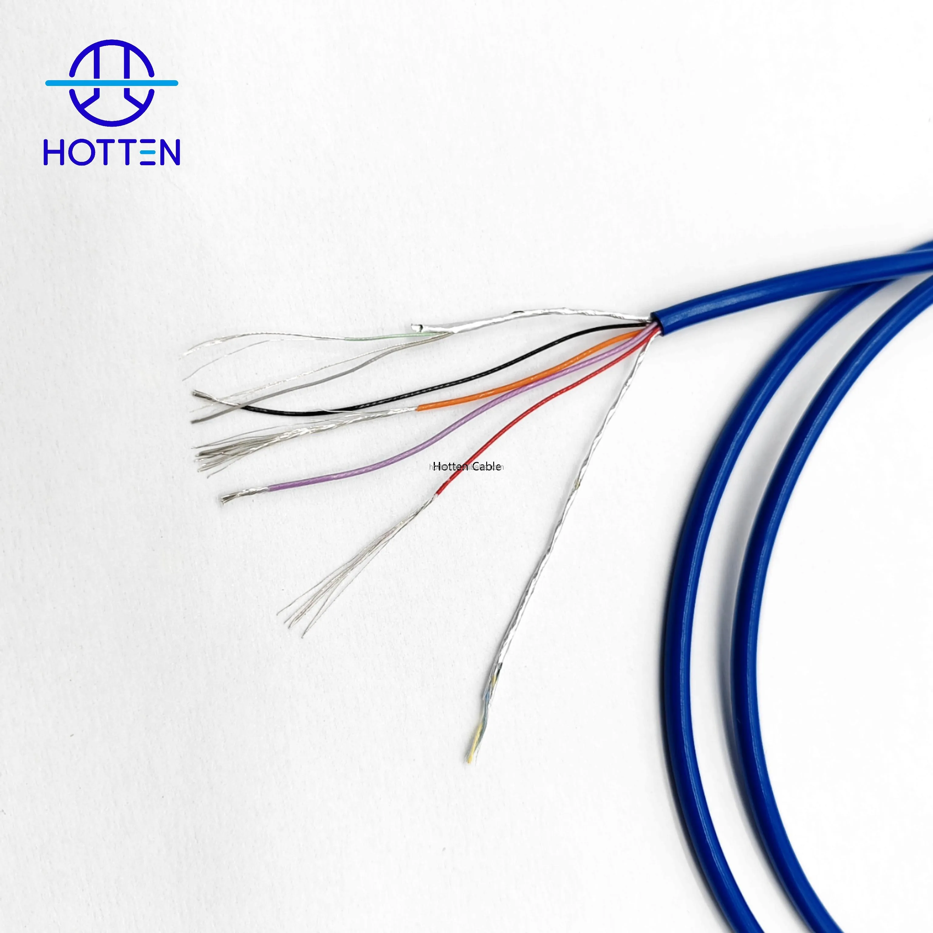 product customizable 8c2x26awg2x28awg2px32awg pvc 33mm medical endoscope hd screen handle connection cable-1