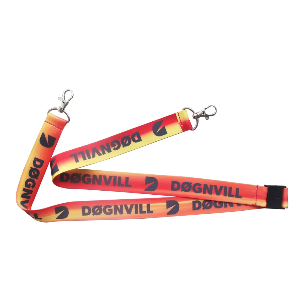 product free design service custom print satin polyester silicone phone lanyard for events-5