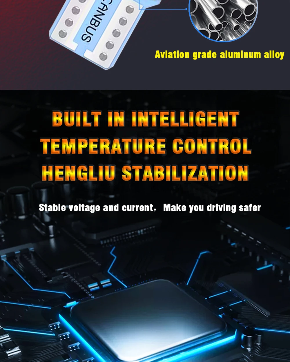 TECH-KING Car T10 2016 42SMD LED Chip With CanBus For Width Light/Interior Light/Licence Plate Light 9-80V T10 led bulb