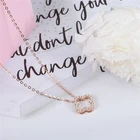 Jewelry Genuine 2021 Women New Trend Excellent Quality Jewelry Genuine Floral Gold Necklace